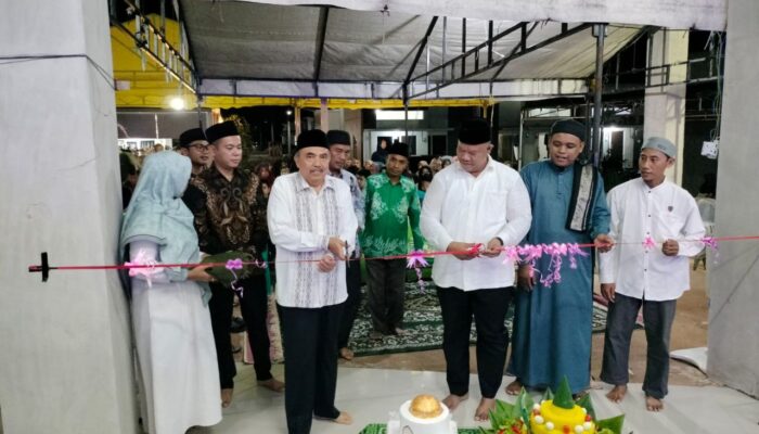Resmikan Masjid Perumahan Yafindo Tembesi, Mahadi Rahman Ajak Warga Jaga Kekompakan