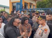 Polresta Barelang Amankan Aksi Massa di Depo Kontainer PT Laut Mas Batam, Kapolresta Turun Langsung Redam Ketegangan