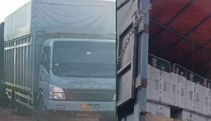 Truk Berpelat Dinas TNI AL Diinvestigasi Usai Digunakan Angkut Rokok Ilegal Senilai Rp2,6 Miliar di Batam