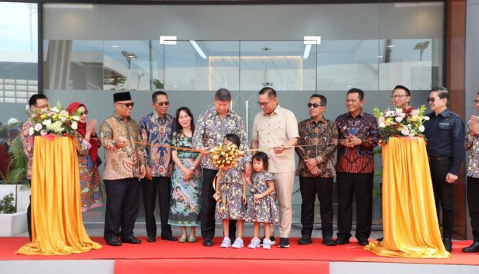 Keluarga Presiden Bangun Industri Hilir di Batam, Hashim Resmikan Pabrik Solder Berteknologi Tinggi