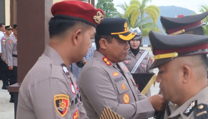 Kapolres Anambas Pimpin Sertijab Kabagops dan Kasihumas: Dorong Penyegaran dan Peningkatan Kinerja
