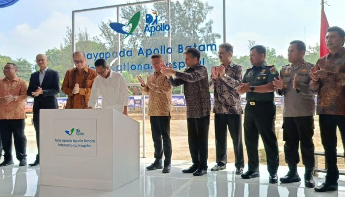 Groundbreaking RS Mayapada Apollo Batam, Investasi Rp1 Triliun untuk Wujudkan Hub Kesehatan Internasional