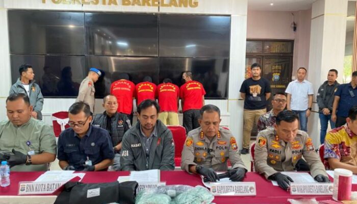Polresta Barelang Ungkap Peredaran Obat Ilegal di Batam, Ratusan Liquid Vape Disita