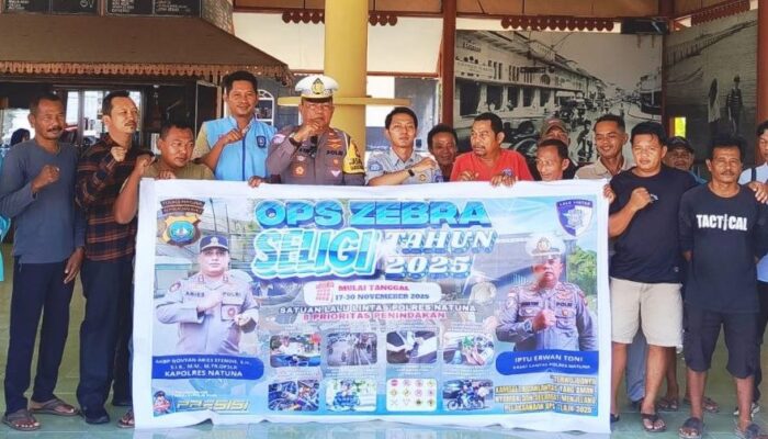 Satlantas Polres Natuna Gandeng Komunitas Angkutan Darat, Bahas Kecelakaan Akibat Muatan Berlebih & Tuntutan Pemutihan Pajak