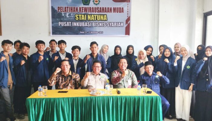 STAI Natuna Gelar Pelatihan Kewirausahaan Muda, Raja Mustakim Tekankan Mindset Futuristik dan Mental Tangguh