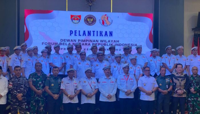 DPW Forum Bela Negara Kepri Resmi Dilantik, Wagub Tekankan Peran Strategis Jaga NKRI di Wilayah Perbatasan