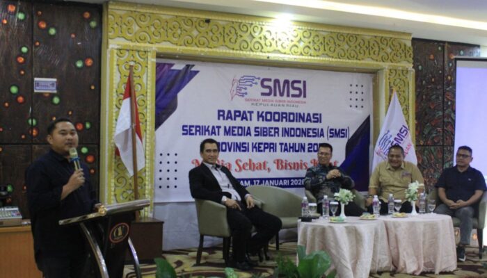 Hadapi Disrupsi Digital, SMSI Kepri Konsolidasikan Kekuatan Media Siber Melalui Rakor 2026