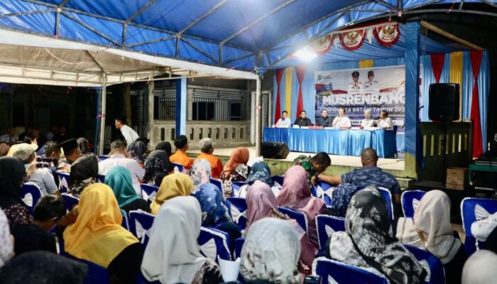 Sekda Batam Hadiri Musrenbang Kelurahan Kabil, Serap Aspirasi Warga untuk Pembangunan 2027