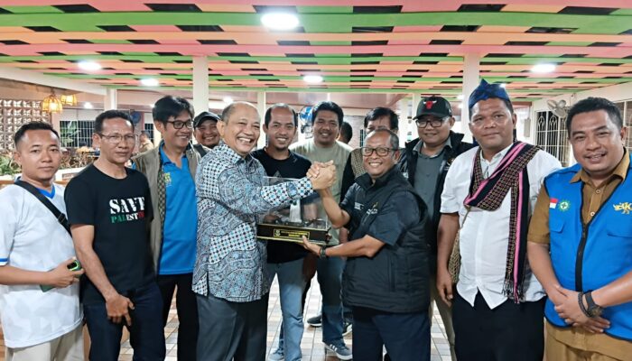 Kadisnaker Banten Sambut PWI Kepri dalam Malam Keakraban Usai HPN 2026