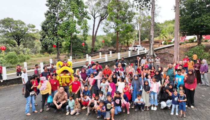 Semarak Imlek di Rempang-Galang: MEG Pererat Silaturahmi Lewat Barongsai dan Pemberdayaan UMKM