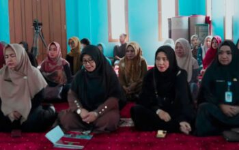 Ibu-ibu ASN Natuna di Mushola Bukit Arai