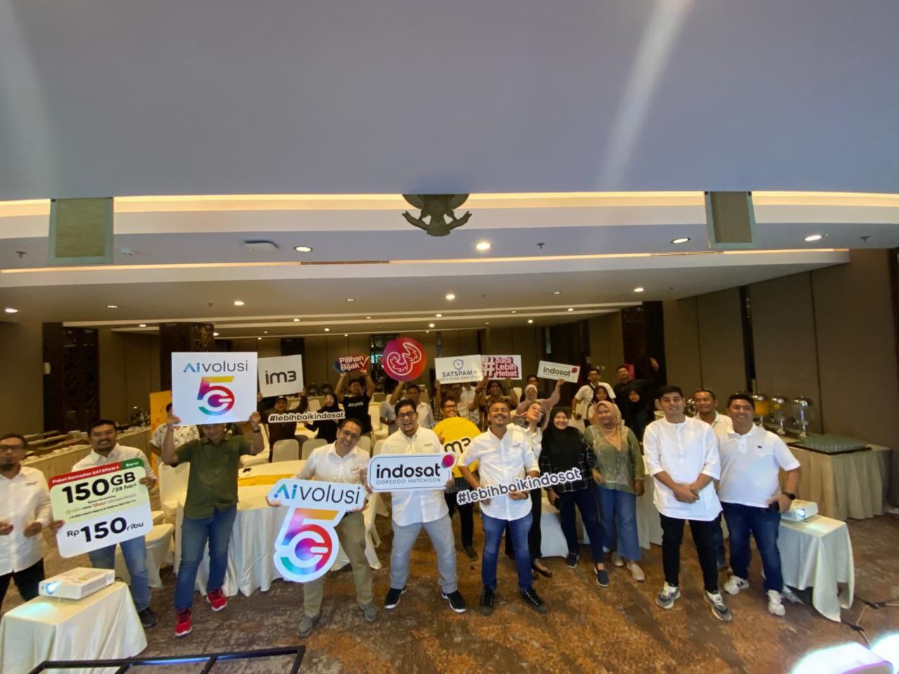 Gathering Indosat dan berbuka bersama media di Batam, Jumat (27/2/2026).
