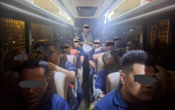 Pemindahan napi Rutan Medan