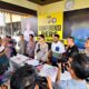 Konfrensi pers kasus pembunuhan di Tanjungpinang.