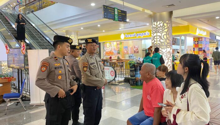 Pelabuhan Internasional & Mall di Batam Dijaga Satgas Liong Seligi Pasca-Imlek