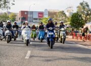 Ketika Lubang Jalan Batam Jadi ‘Bumbu’ Romantisme Riding Vespa Para Petinggi BP dan Pemko