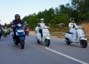 Intip Spesifikasi Vespa Rp55 Juta Ditunggangi Amsakar & Li Claudia saat Pantau Aspal Batam