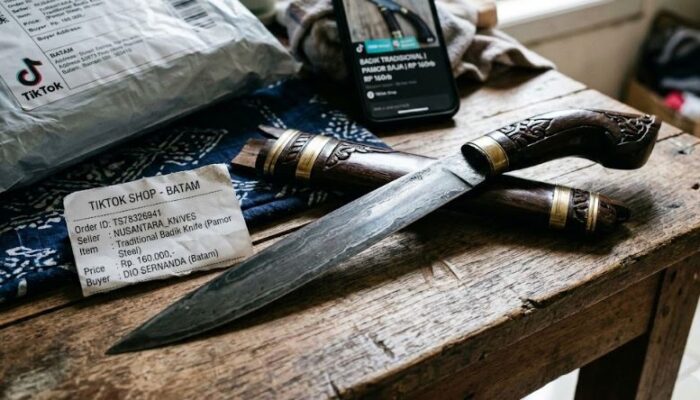 Sidang Pembunuhan di Batam: Terdakwa Habisi Korban Pakai Badik yang Dibeli di TikTok!