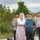 Bupati Natuna meninjau lokasi Karhutla
