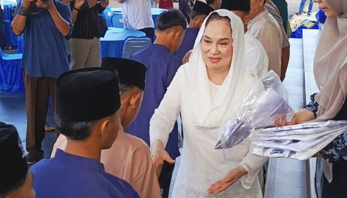 Bupati Natuna Undang Anak Yatim dan Siswa Sekolah Rakyat Buka Puasa Bersama di Gedung Daerah
