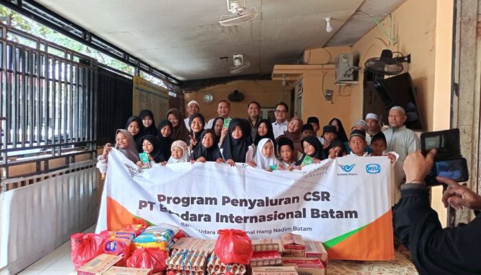 PT Bandara Internasional Batam Salurkan CSR ke Panti Asuhan, Dukung Operasional dan Masa Depan Anak Yatim