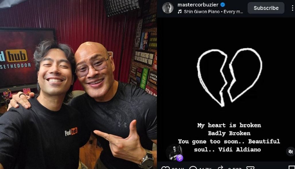 Ungkapan duka Deddy Corbuzier. (Instagram/@vidialdiano - mstercorbuzier)