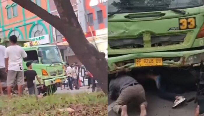 Maut di Jodoh Batam: WNA Singapura Tewas Tergilas Dum Truk Hino di Depan Top 100
