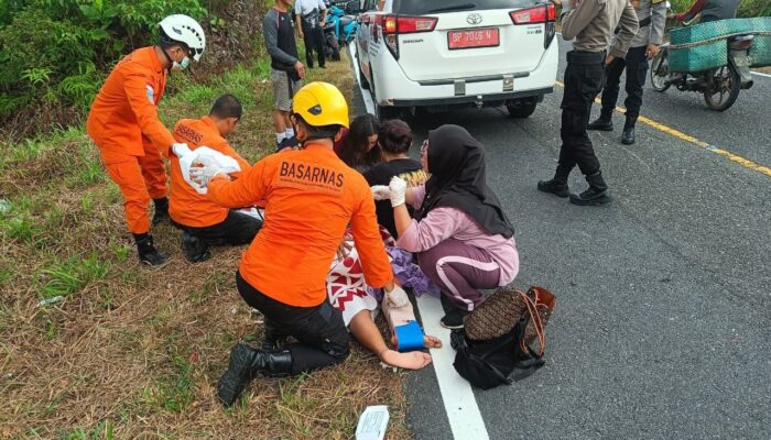 Tragis di Pagi Hari: Gara-gara Anjing Liar, Ibu di Natuna Alami Patah Tulang Saat Berboncengan dengan Anak