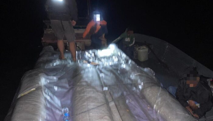 Lanal TBK Gagalkan Penyelundupan Barang Ilegal Senilai Ratusan Juta di Perairan Karimun, Targetkan Transaksi ‘Ship to Ship’