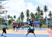 Turnamen bola voli antar Satuan Kerja (Satker) dalam rangka menyambut HUT ke-80 TNI Angkatan Udara