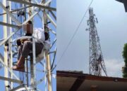 Dramatis! 3 Hari Bertahan di Atas Tower Masjid Sekupang, Dai Muda di Batam Akhirnya Berhasil Dievakuasi