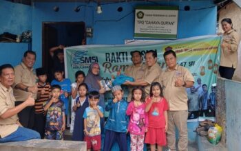 Pengurus SMSI Kepri menyambangi Panti Asuhan Cahaya Qur’an, Baloi Kolam, Batam