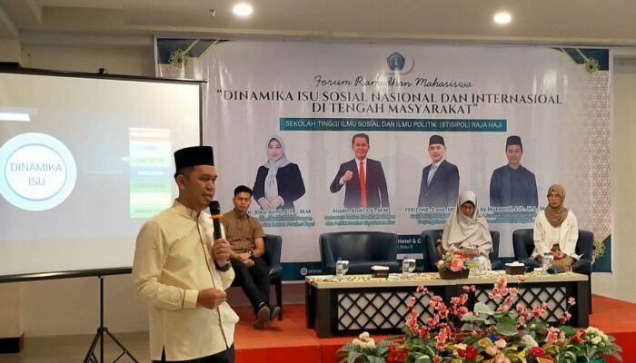 Mahasiswa Kepri Bedah Geopolitik Dunia, STISIPOL Raja Ali Haji Wadahi Diskusi Kritis di Tengah Ramadan