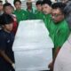 Pemakaman Jenazah Bripda Natanael Simanungkalit yang diduga jadi korban kekerasan di mes Polda Kepri.