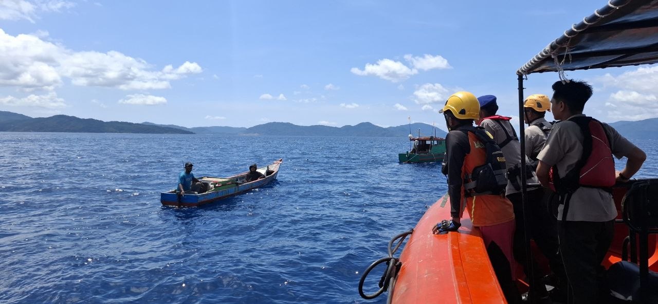 Evakuasi nelayan Anambas