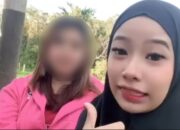 Potret kenangan Diana, korban pembunuhan di Setajam Dabo Singkep yang dikenang sahabat sebagai sosok baik dan sedang berusaha berhijrah.