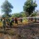 Respon cepat ditunjukkan oleh prajurit Batalyon Komposit 1/Gardapati dalam menanggulangi bencana kebakaran hutan dan lahan