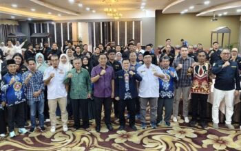 Suasana sosialisasi Permensos Nomor 9 Tahun 2025 oleh Karang Taruna Kota Batam di Hotel Golden View.