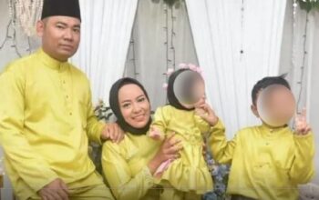 Potret keluarga kecil korban tabrakan di Coastal Area Karimun.