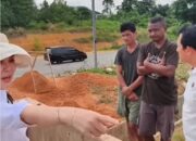 Wakil Wali Kota Batam Li Claudia Chandra sidak pencurian pasir ilegal di pinggir jalan