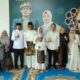 Momen silaturahmi Ketua DPRD Batam Kamaluddin dan Wali Kota Batam Amsakar Achmad saat perayaan Idul Fitri.
