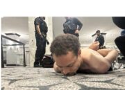 Foto penangkapan Cole Tomas Allen yang diunggah Trump via Truth Social