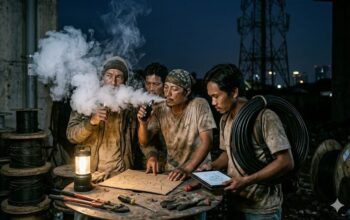 Pencurian kabel PLN Batam