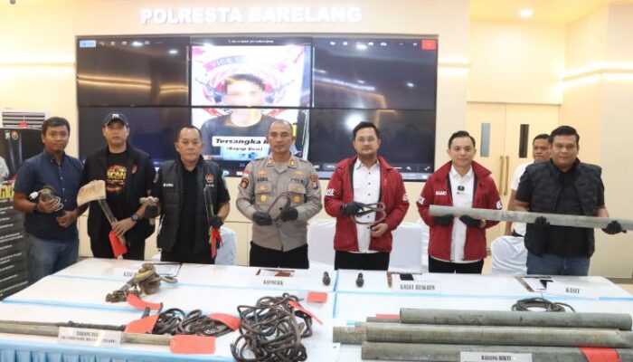 Maling Fasum di Batam Diringkus! Polresta Barelang Ungkap Pencuri Kabel PLN Hingga Pagar Pelabuhan, Ternyata Positif Narkoba