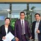 Muhammad Zen dan tim kuasa hukum LT Associates di PTUN Tanjungpinang terkait gugatan Direktur Perumda Tirta Mulia Karimun.