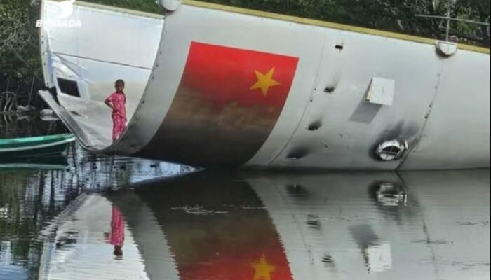 Puing Diduga Roket China Hebohkan Nelayan Natuna-Anambas, Mirip Temuan di Filipina!