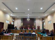 Sidang tuntutan kasus korupsi jembatan Marok Kecil Lingga digelar di Pengadilan Negeri Tanjungpinang.
