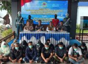 14 PMI Ilegal diamankan Tim Lanal TBK.