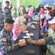 TNI AL Gelar Baksos di Durai Karimun, Danlanal dan Ketua DPRD Turun Langsung ke Rumah Warga