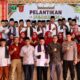 Bupati Iskandarsyah menghadiri acara pengukuhan Pengurus Himpunan Keluarga Kabupaten Agam (HKKA) Sumatra Barat Kabupaten Karimun periode terbaru di Gedung PKSB, Minggu (23/5/2026).